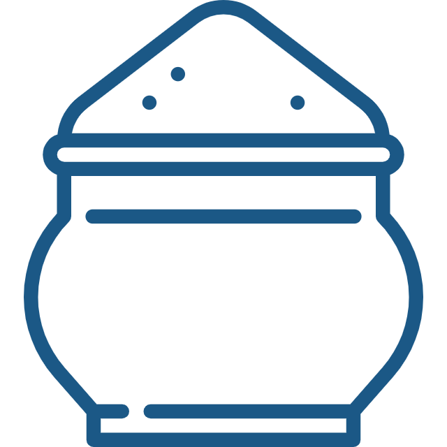 Coated Calcium Carbonate CaCO3 Icon